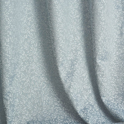 Willow Breeze Curtain Set, Frost Blue