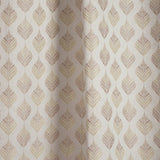 Polyester Jacquard Curtains Champagne Crest, Stone - Jacquard Curtains | haus & kinder
