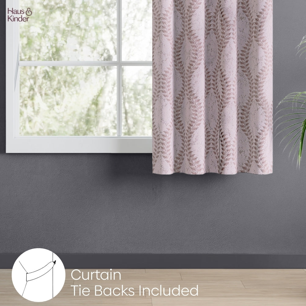 Polyester Jacquard  Curtain Sandvine Emboss, Sand