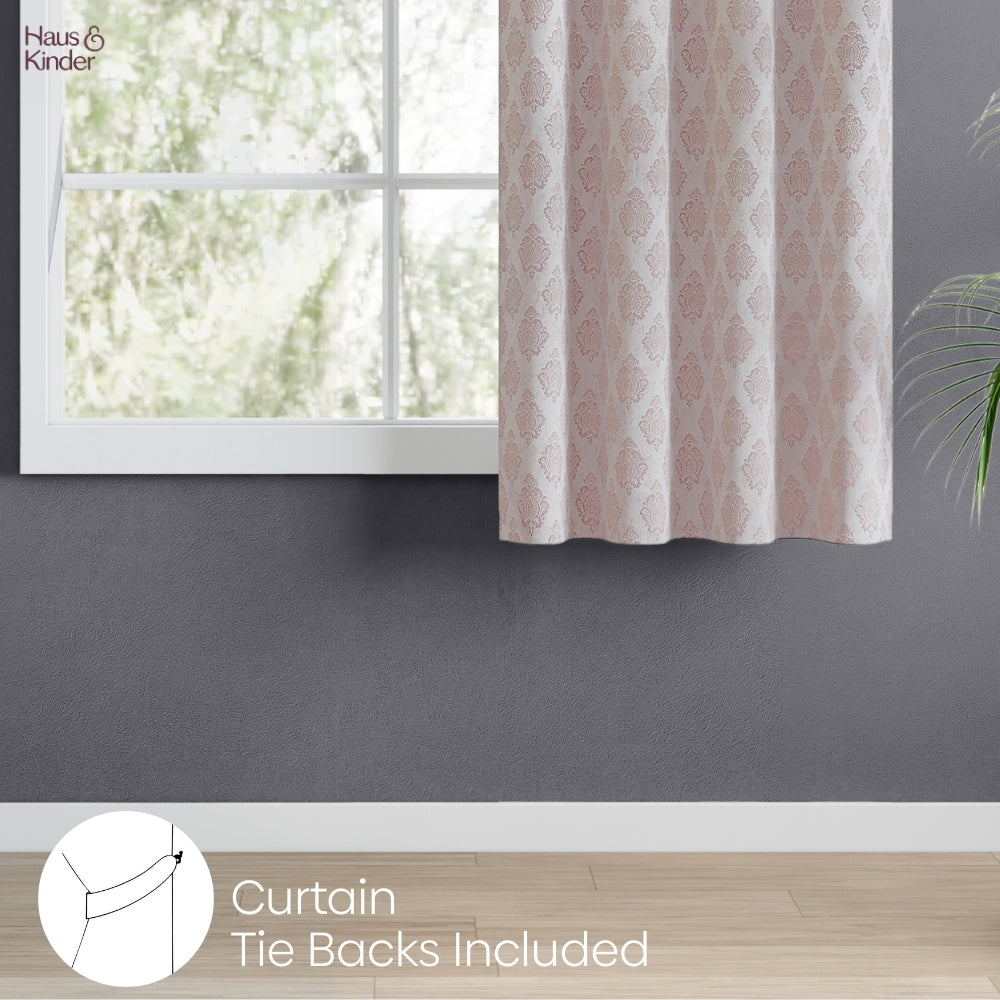 Polyester Jacquard  Curtain Sandalwood Heritage, Sand