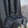 Mosaic Mirage Curtain Set, Slate