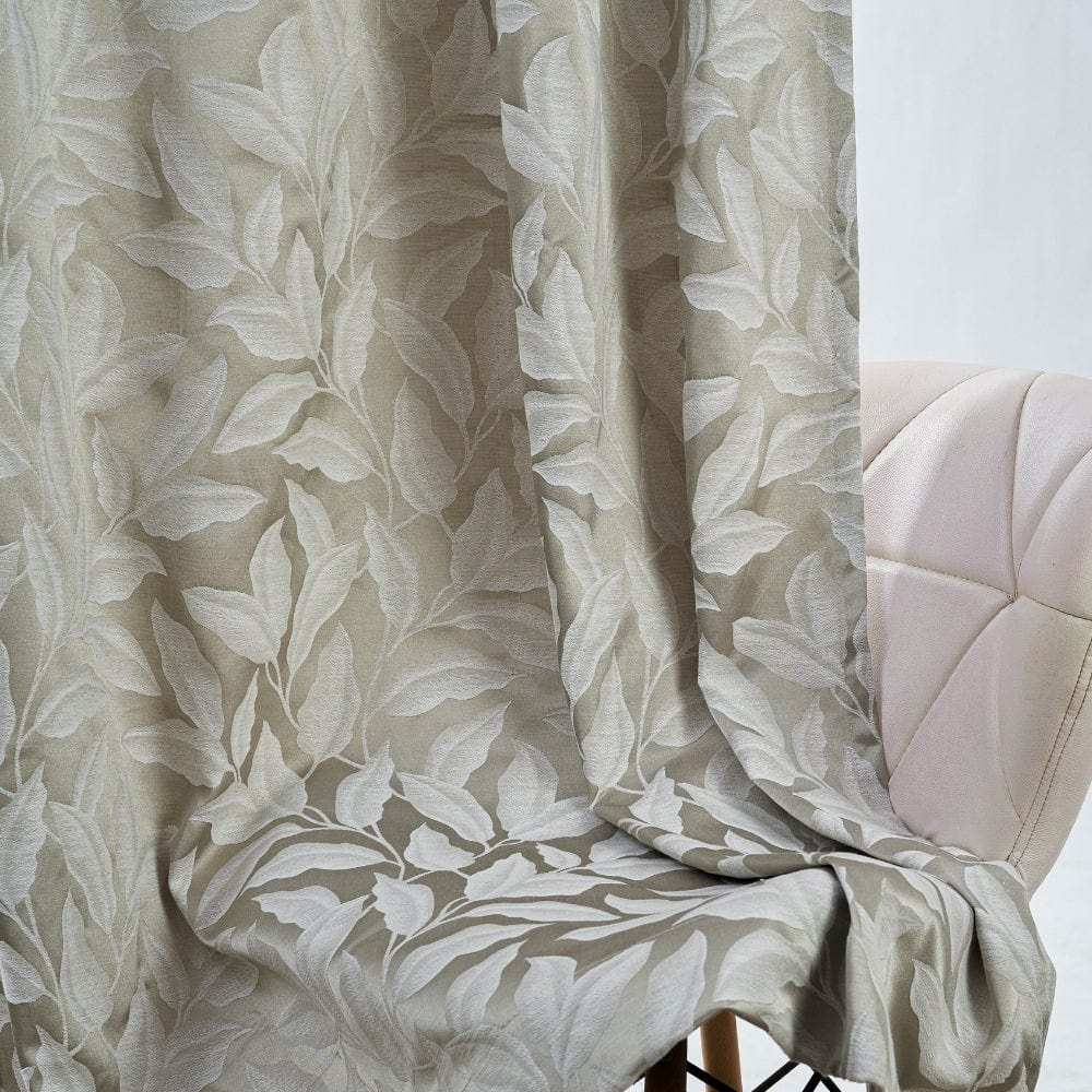 Botanic Hush Curtain, Ivory