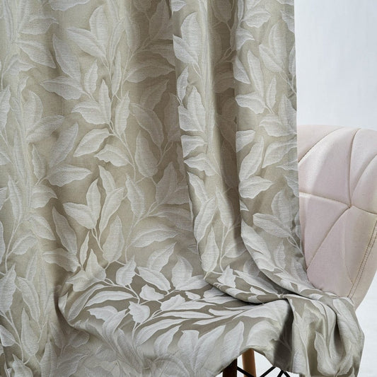 Botanic Hush Curtain Set, Ivory