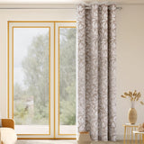 Botanic Hush Curtain, Slate - Jacquard Curtains | haus & kinder