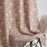 Chateau Rose Curtain, Blush - Jacquard Curtains | haus & kinder