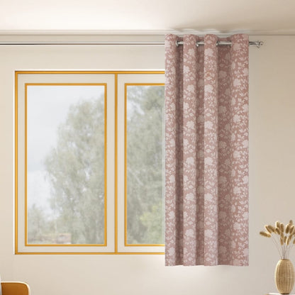Château Rose Curtain Set, Blush