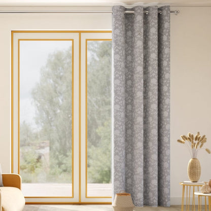Château Rose Curtain Set, Moonbeam