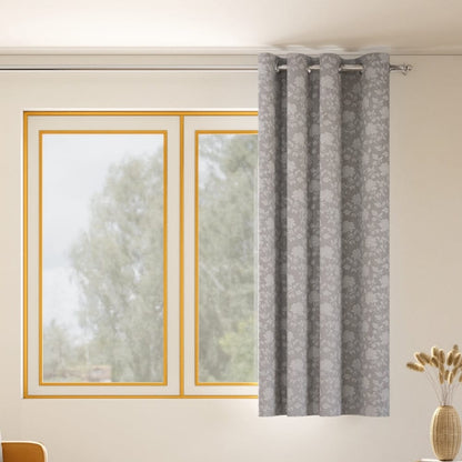 Château Rose Curtain Set, Moonbeam