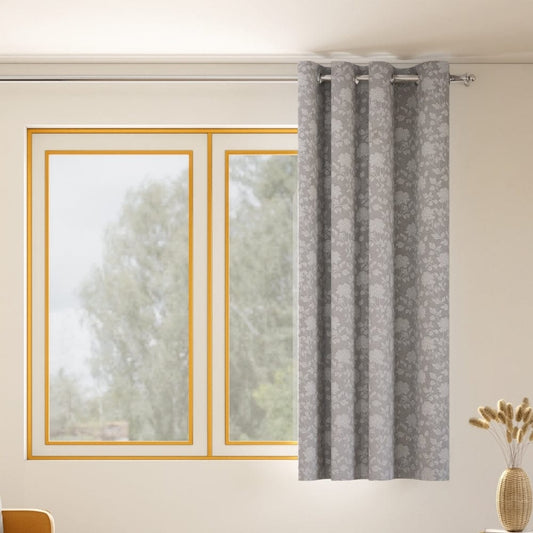 Château Rose Curtain Set, Moonbeam