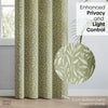 Poly Cotton Jacquard  Door Curtains Olive Grove, Olive