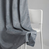 Polyester Jacquard  Window Curtains Misty Fern Powder, Blue