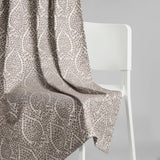 Poly Cotton Jacquard  Curtain Woodland Trail, Cadbury