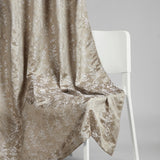 Polyester Jacquard  Curtains Timeless grace, Stone