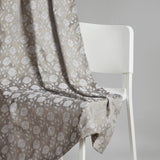 Polyester Jacquard  Curtains Moonlace  Drape, Stone