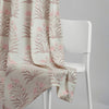 Poly Cotton Digital Printed  Door Curtain Petal Drift, Light Pink