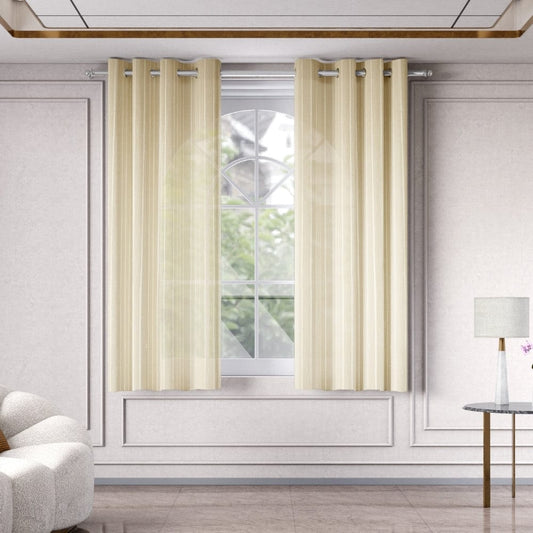Linear Grace Curtain Set, Butter