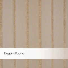 Decorative Sheer Feather Fringe Pack Of 1 Curtain, Beige - Decorative Sheer | haus & kinder