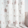 Shadow Bloom Curtain Set, Blush