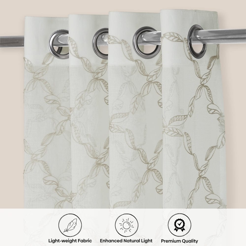 Serene Tendrils  Curtain, Mist