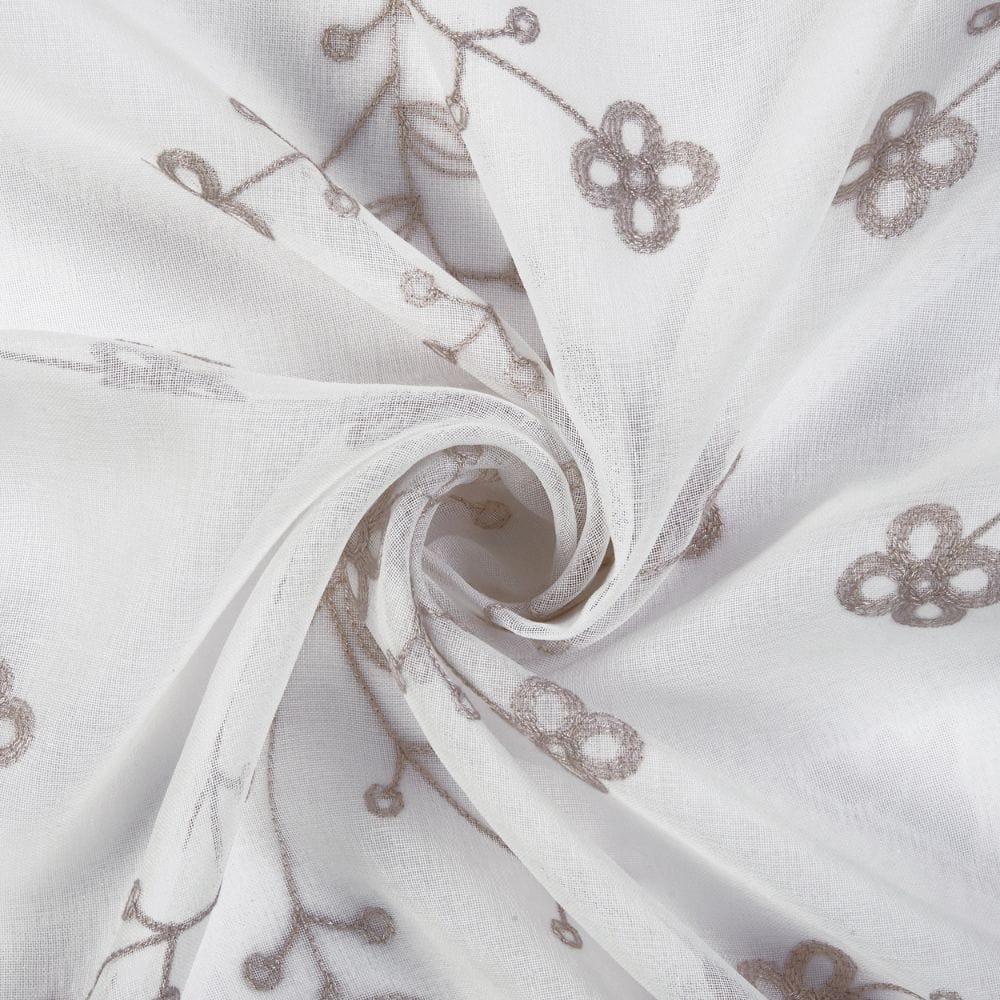 Dewdrop Vine Curtain Set, Blush