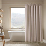 Shower Curtain CalmSpace Pack Of 1, Beige - Shower Curtains | haus & kinder
