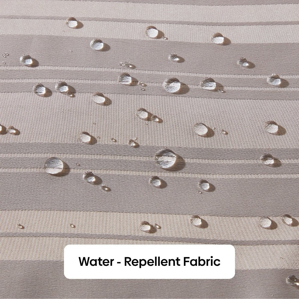Shower Curtain CalmSpace Pack Of 1, Beige - Shower Curtains | haus & kinder