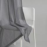 Polyester Jacquard  Curtains Silver Ripple, Grey