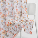Floral Drift Cotton Printed Pack Of 2 Curtain, Multicolor