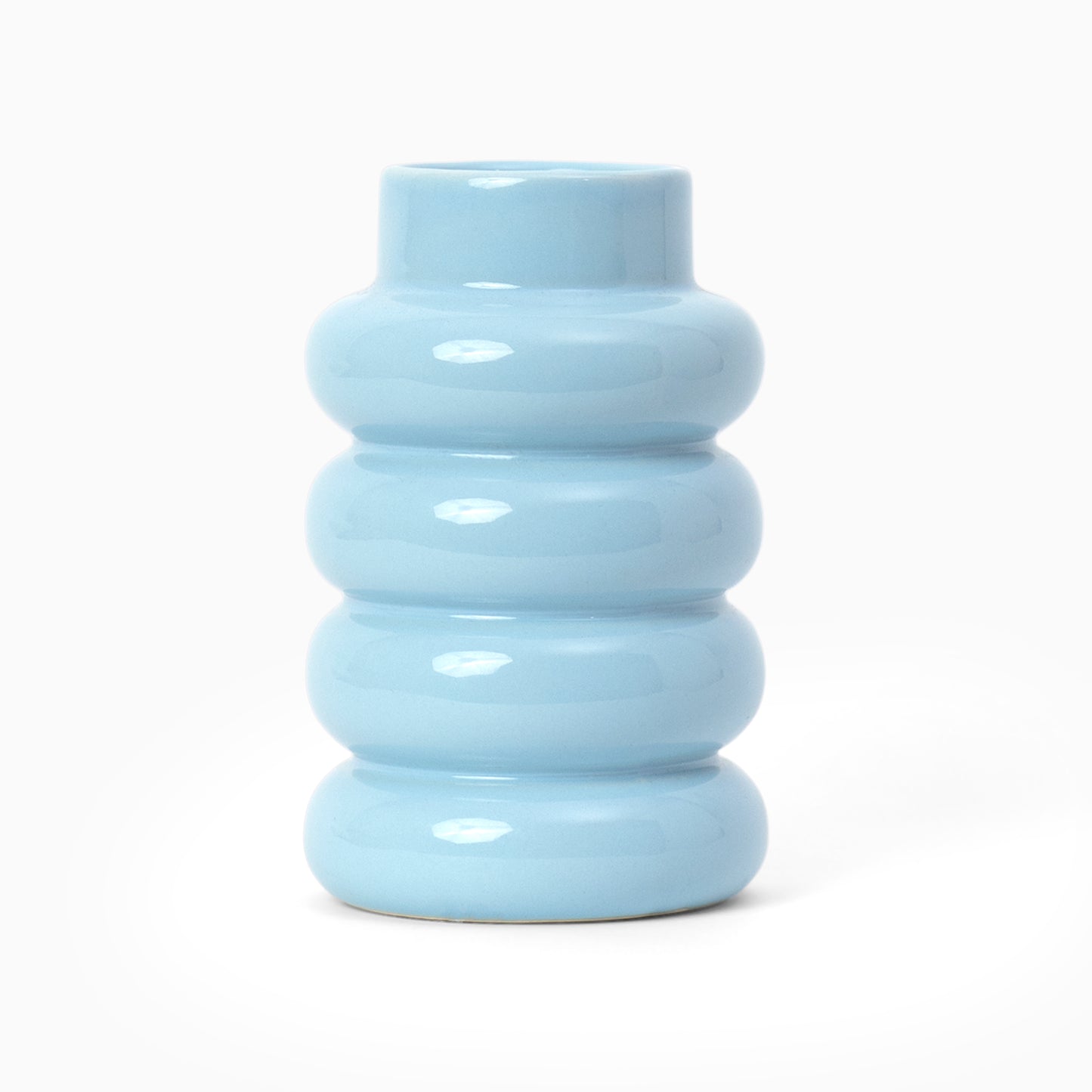 Cloudpop Lune Ceramic Vase- Blue