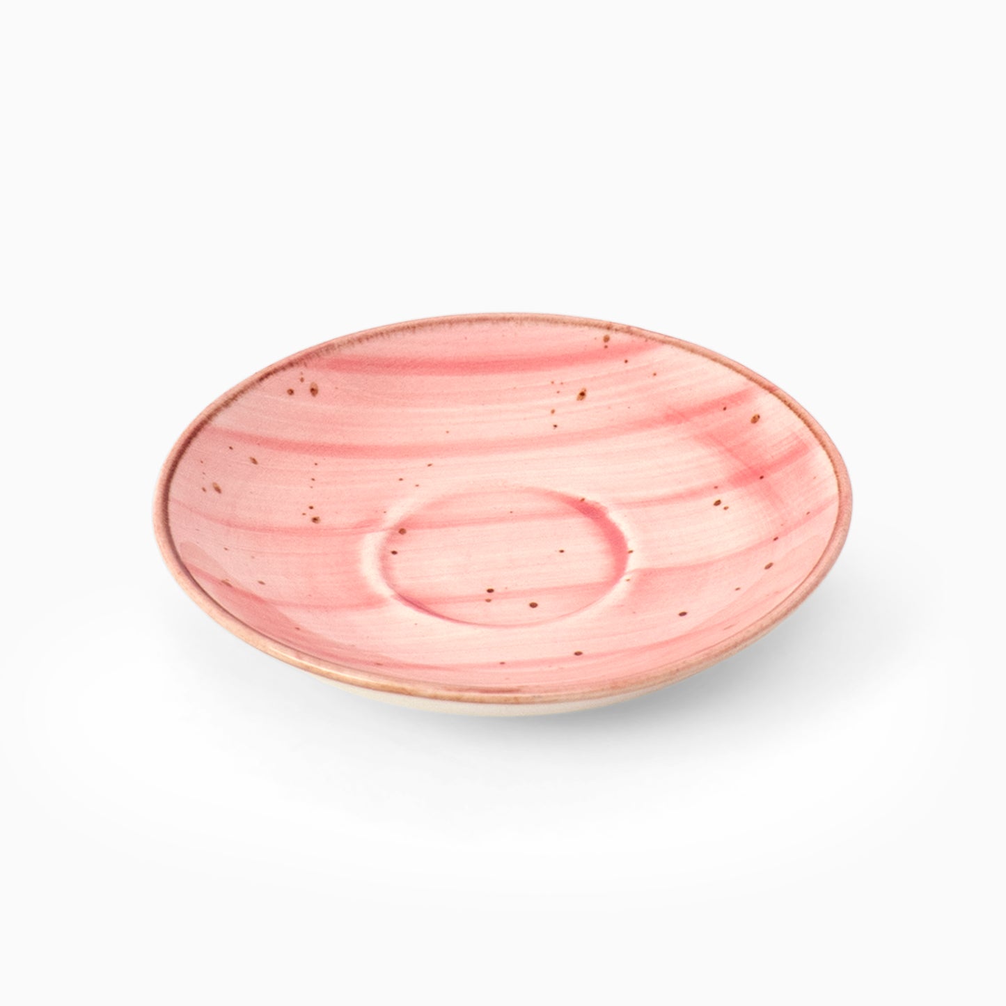 Soft Rose Cup & Saucer- Pink & White