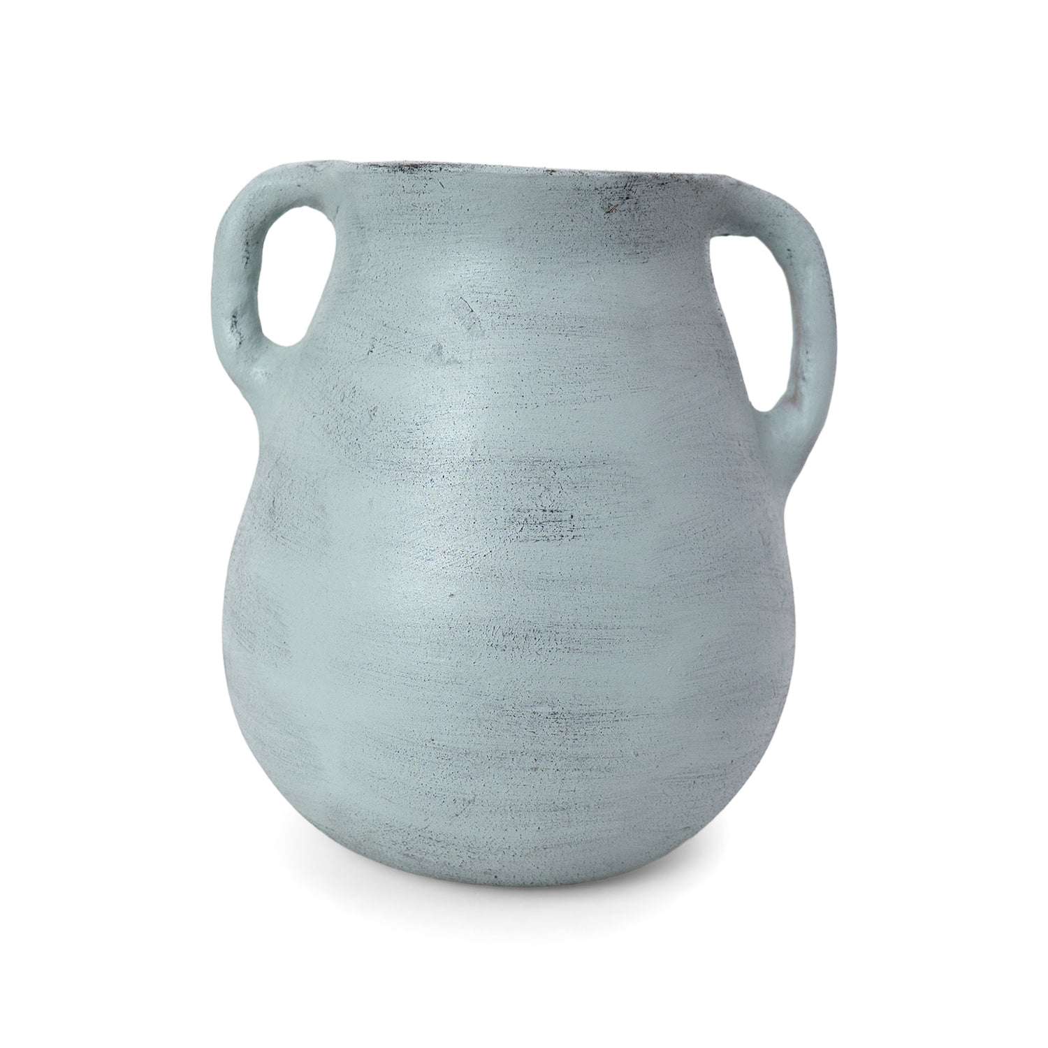 Warm Earth Terracotta Vase- Mint