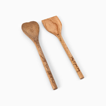 Stirring Duoladen Serving Spoon- Brown
