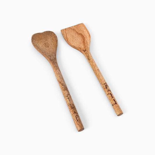 Stirring Duoladen Serving Spoon- Brown