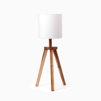 Lumen Tripod Table Lamp- Natural Wood