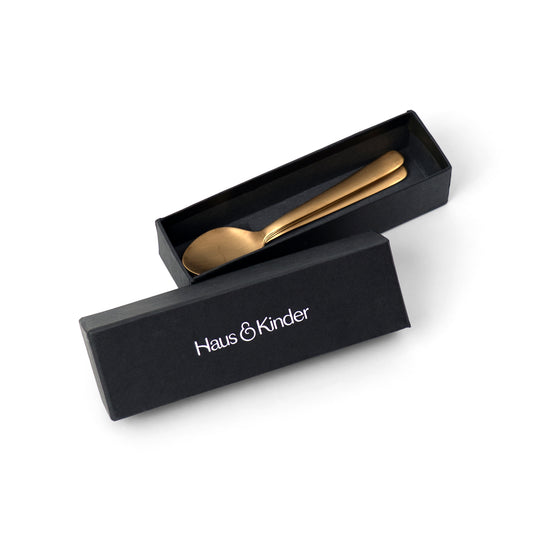 Matt Gold Dinner Spoon, Set of 4