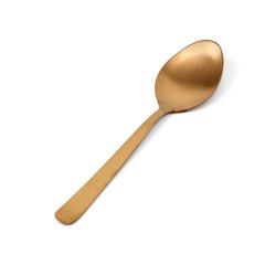 Matt Gold Dinner Spoon, Set of 4 - Dinner Spoon | haus & kinder