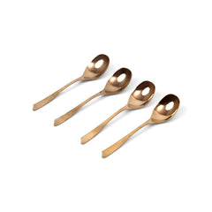 Champagne Gold Dinner Spoon, Set of 4 - Dinner Spoon | haus & kinder