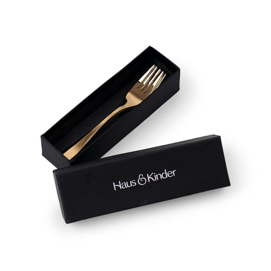 Champagne Gold Dinner Fork, Set of 4