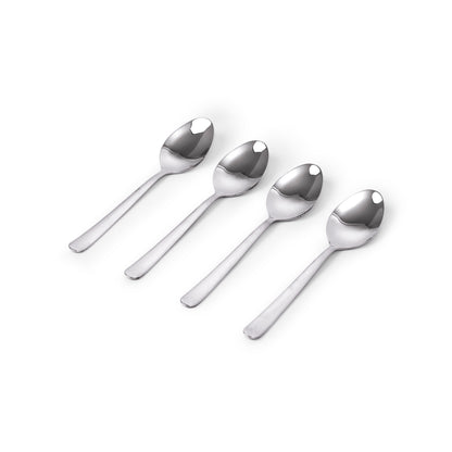 Silver Dinner Spoon, Set of 4