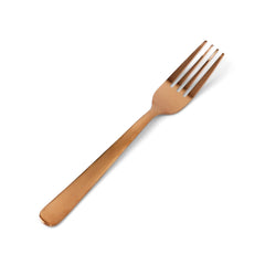 Stainless Rose Gold Dinner Fork, Set of 4 - Dinner Fork | haus & kinder