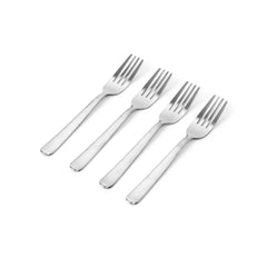 Stainless Silver Dinner Fork, Set of 4 - Dinner Fork | haus & kinder
