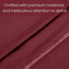 Satin Royale Crimson Velvet 300TC Satin 2 Pillow Cover - Pillow Covers | haus & kinder