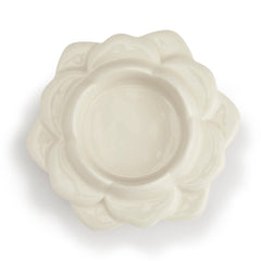 Ceramic White Diya, Set of 2 - Diya | haus & kinder