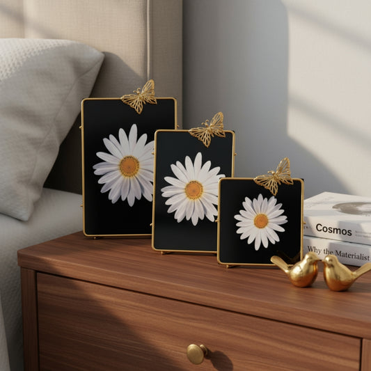 Gilded Wings Photo Frame- Gold set of 3
