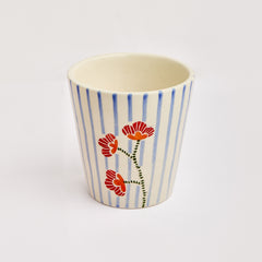 VM Collection Ceramic Handpainted Flower vase, Multicolor - Vase | haus & kinder