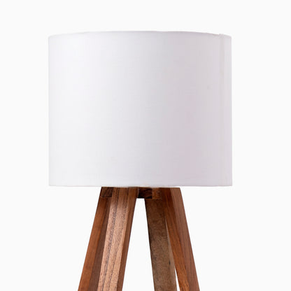 Void & Wood Table Lamp- Natural Wood