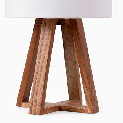 Void & Wood Table Lamp- Natural Wood