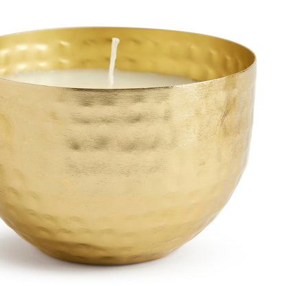 Iron Wax Jar Candle, Gold