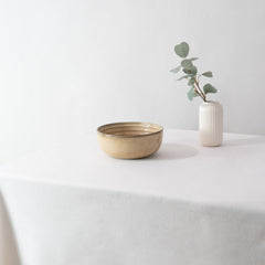 Drift Clay Serving Bowl- Beige - Serving Bowl | haus & kinder