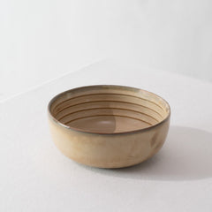 Drift Clay Serving Bowl- Beige - Serving Bowl | haus & kinder
